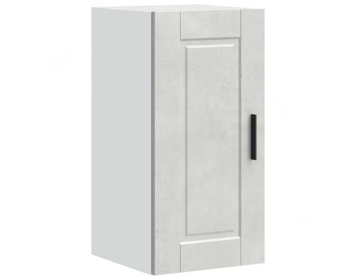 Sonata H Кухненски стенен шкаф Porto, бетонно сив, инженерно дърво