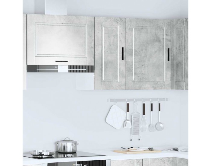 Sonata H Кухненски стенен шкаф Porto, бетонно сив, инженерно дърво