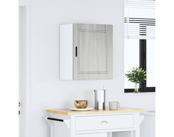 Sonata H Кухненски стенен шкаф Porto, сив сонома, инженерно дърво