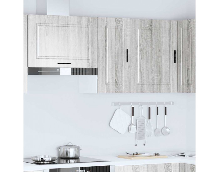 Sonata H Кухненски стенен шкаф Porto, сив сонома, инженерно дърво