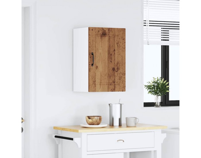 Sonata H Кухненски стенен шкаф Porto, старо дърво, инженерно дърво