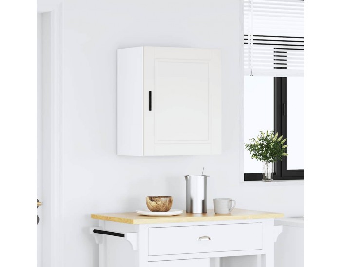 Sonata H Кухненски стенен шкаф Porto, бял, инженерно дърво