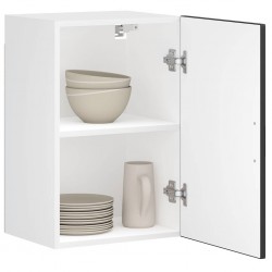 Sonata H Кухненски стенен шкаф Porto, черен, инженерно дърво - Модули Sonata