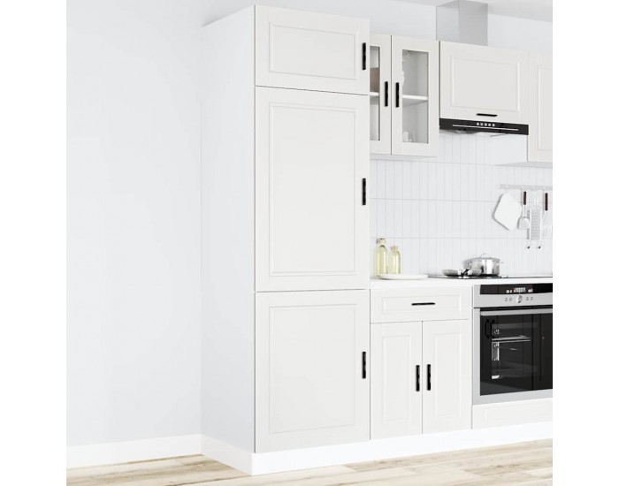 Sonata H Кухненски шкаф Porto, бял, инженерно дърво