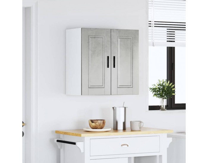 Sonata H Кухненски стенен шкаф Porto, бетонно сив, инженерно дърво