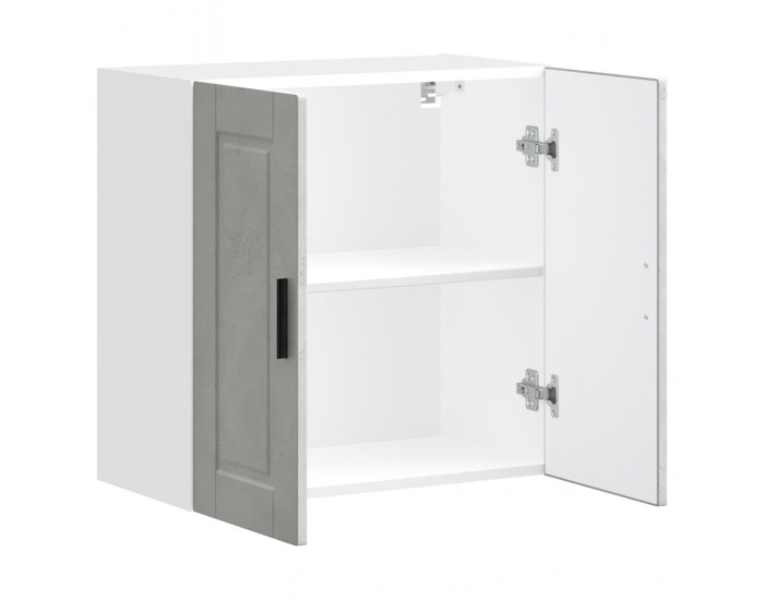 Sonata H Кухненски стенен шкаф Porto, бетонно сив, инженерно дърво