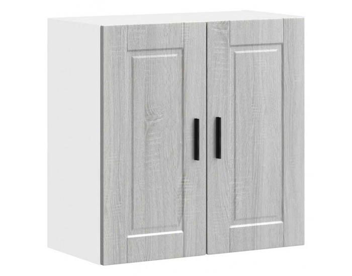 Sonata H Кухненски стенен шкаф Porto, сив сонома, инженерно дърво