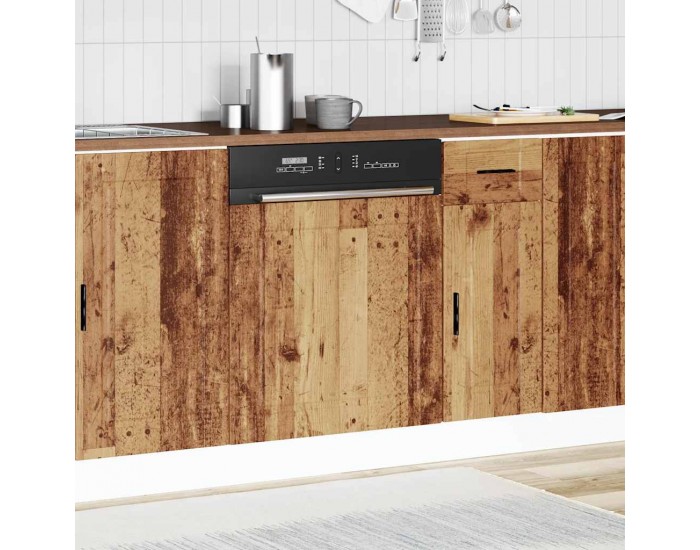 Sonata H Панел за съдомиялна машина, Porto, старо дърво, инженерно дърво