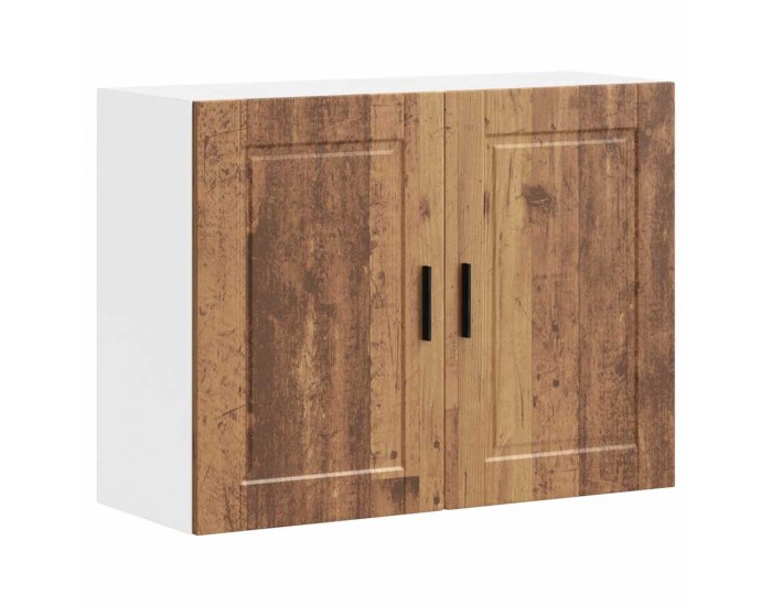 Sonata H Кухненски стенен шкаф Porto, старо дърво, инженерно дърво