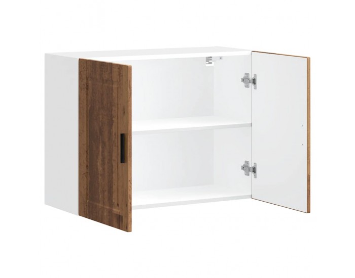 Sonata H Кухненски стенен шкаф Porto, старо дърво, инженерно дърво