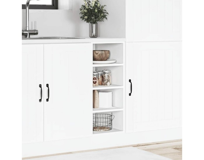 Sonata H Долен шкаф Рига бял 30x44,5x81,5 см, инженерно дърво