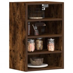 Sonata H Висящ шкаф Рига опушен дъб 40x29,5x60 см Инженерно дърво - Модули Sonata