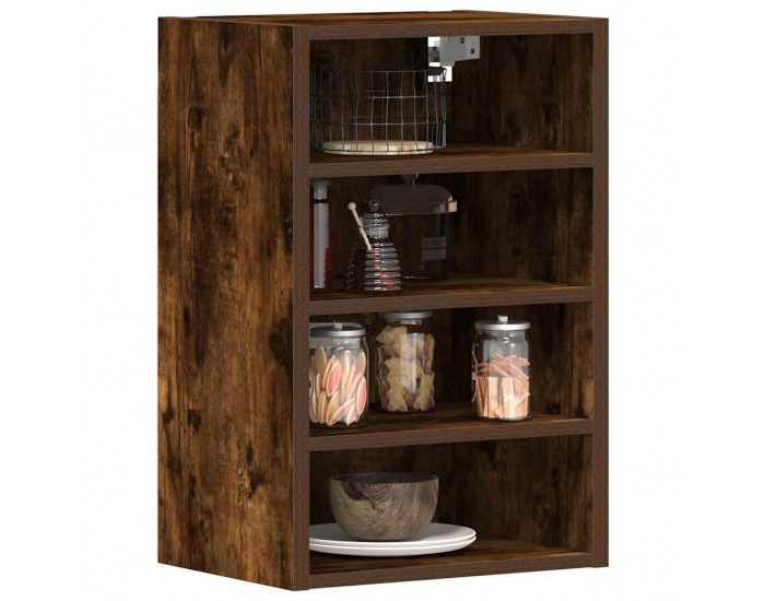 Sonata H Висящ шкаф Рига опушен дъб 40x29,5x60 см Инженерно дърво