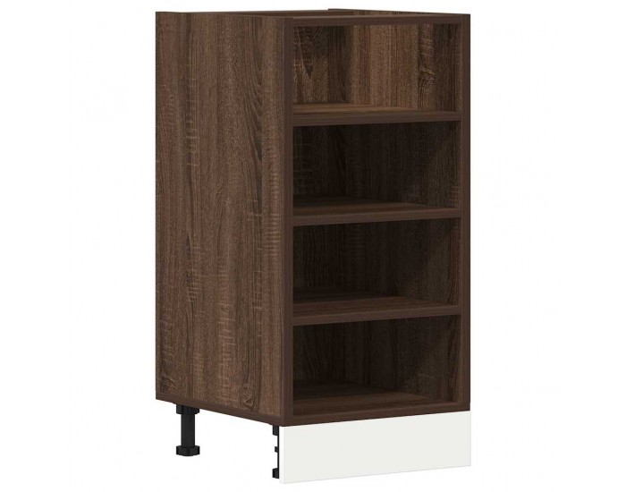 Sonata H Долен шкаф Рига, кафяв дъб, 40x44,5x81,5 см, инженерно дърво