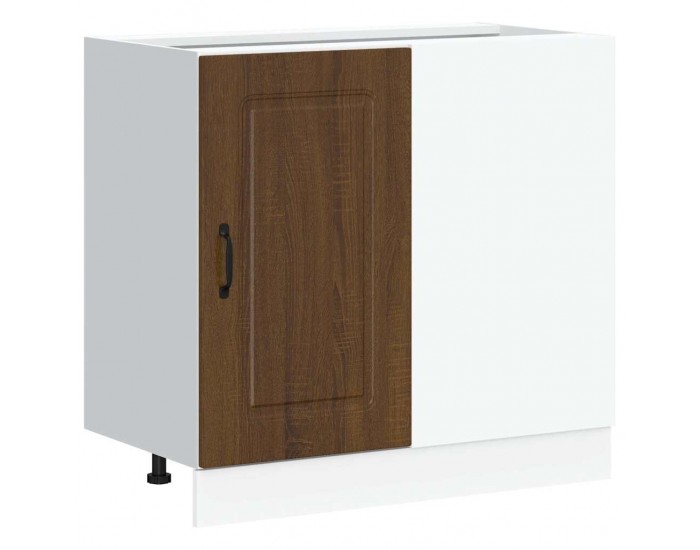 Sonata H Кухненски шкаф, Kalmar, кафяв дъб, инженерно дърво