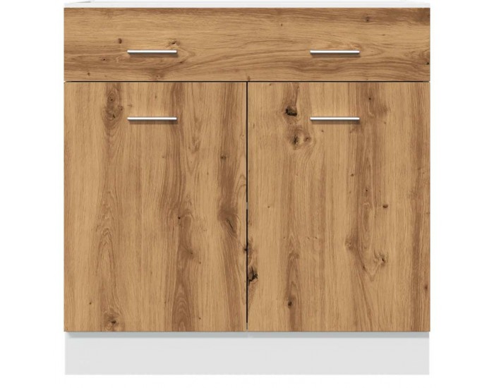 Sonata H Шкаф с чекмеджета Lyon, дъб Artisan, 80x46x81,5 см, инженерно дърво