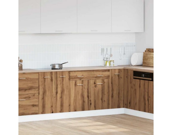 Sonata H Шкаф с чекмеджета Lyon, дъб Artisan, 80x46x81,5 см, инженерно дърво