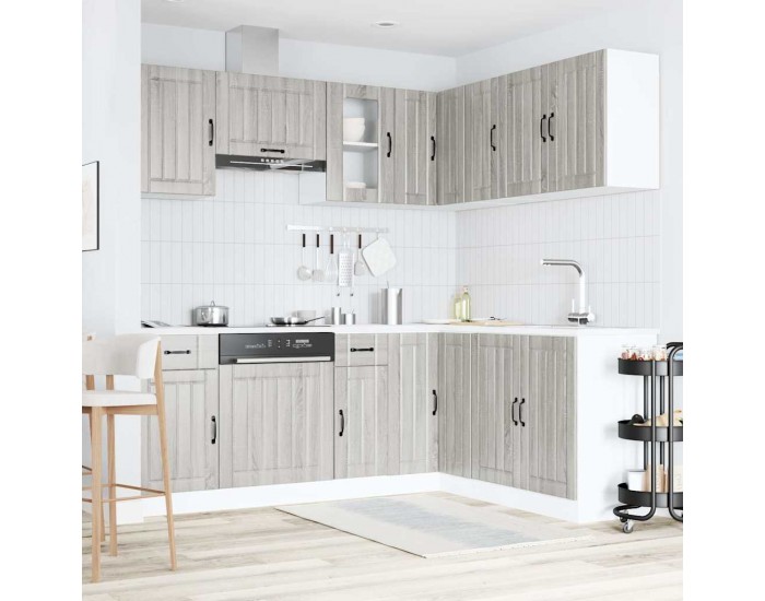 Sonata H Комплект кухненски шкафове от 11 части Lucca, инженерно дърво