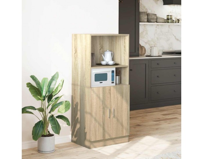 Sonata H Кухненски шкаф, дъб сонома, 57x41,5x131,5 см, инженерно дърво