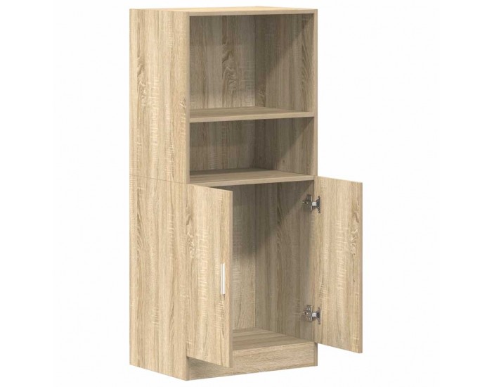 Sonata H Кухненски шкаф, дъб сонома, 57x41,5x131,5 см, инженерно дърво