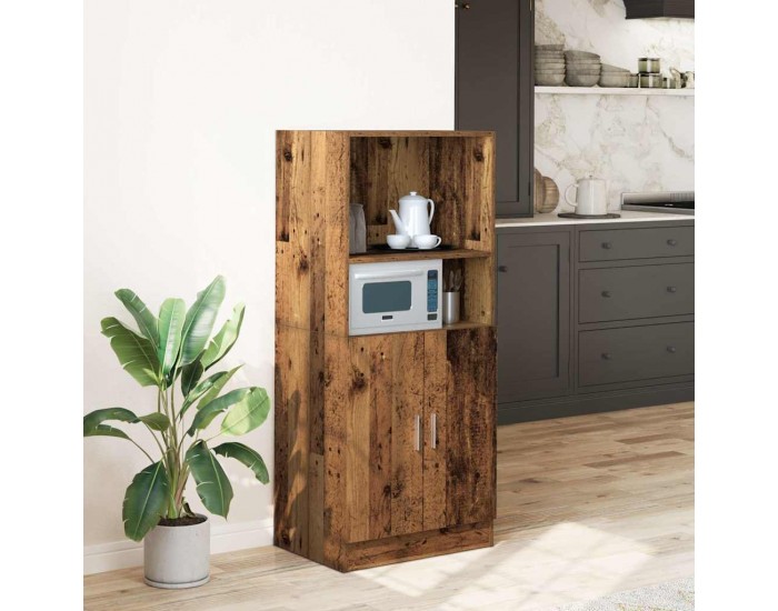 Sonata H Кухненски шкаф, старо дърво, 57x41,5x131,5 см, инженерно дърво