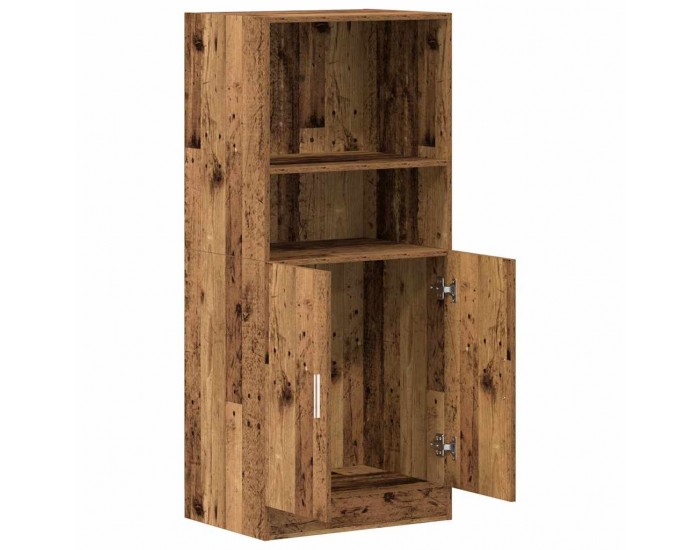 Sonata H Кухненски шкаф, старо дърво, 57x41,5x131,5 см, инженерно дърво