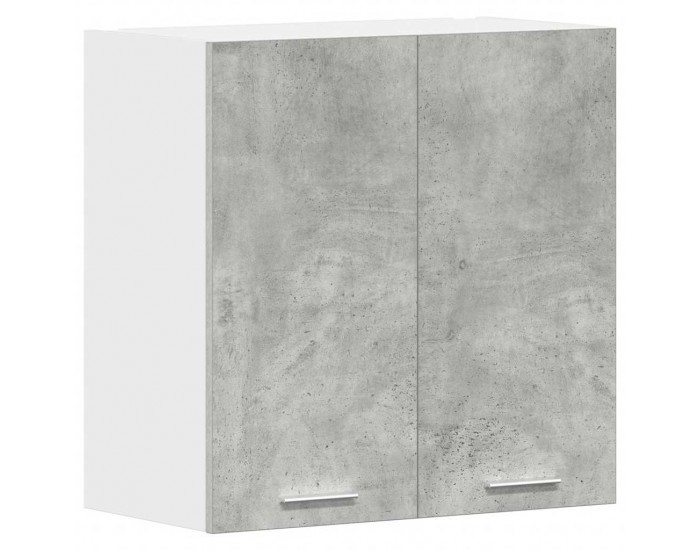 Sonata H Кухненски стенен шкаф Бетон сив 60x31x60 cm Инженерна дървесина