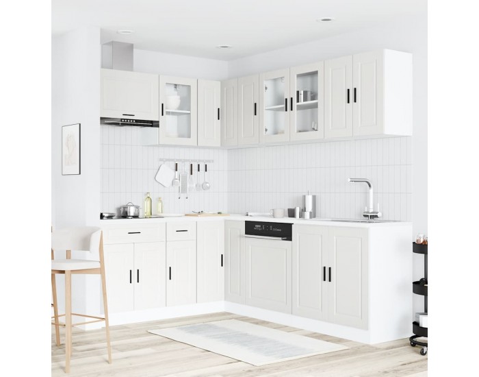 Sonata H Комплект кухненски шкафове от 11 части Porto, инженерно дърво