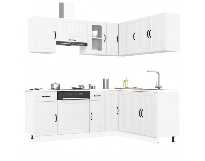 Sonata H Комплект кухненски шкафове от 11 части Kalmar, инженерно дърво