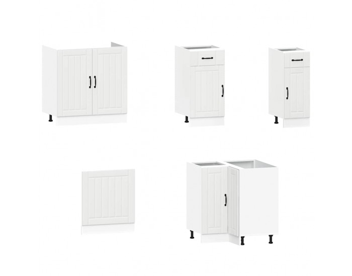 Sonata H Комплект кухненски шкафове от 11 части Kalmar, инженерно дърво