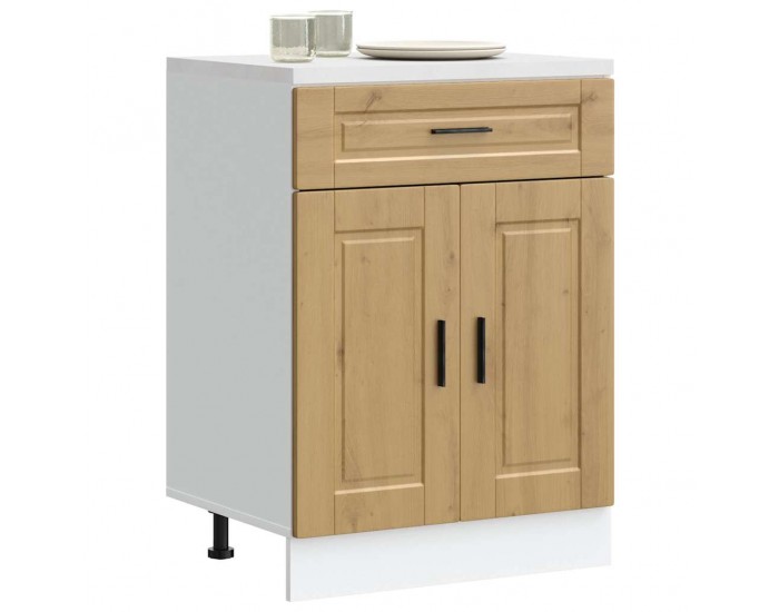 Sonata H Кухненски шкаф Porto, дъб артизан, инженерно дърво