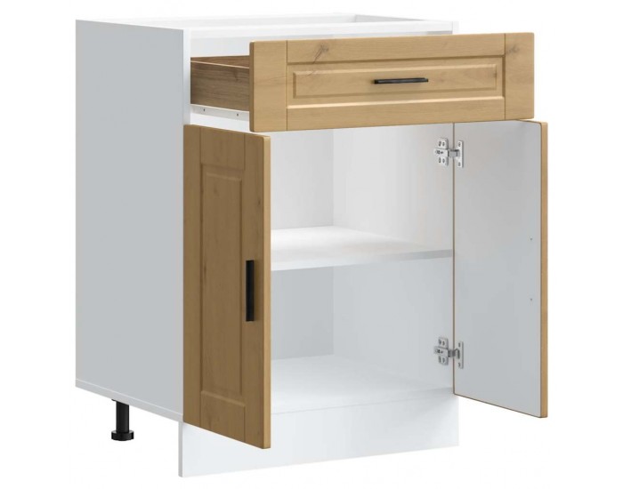 Sonata H Кухненски шкаф Porto, дъб артизан, инженерно дърво