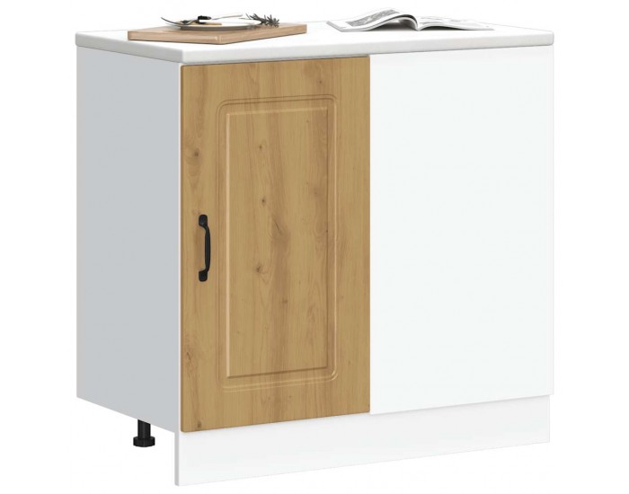 Sonata H Кухненски шкаф, Kalmar, дъб артизан, инженерно дърво