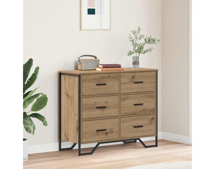 Sonata H Чекмедже Друг дъб артизан 91 x 35.5 x 74.5 см Инженерно дърво Sonata H Чекмедже Друг дъб артизан 91 x 35.5 x 74.5 см Инженерно дърво