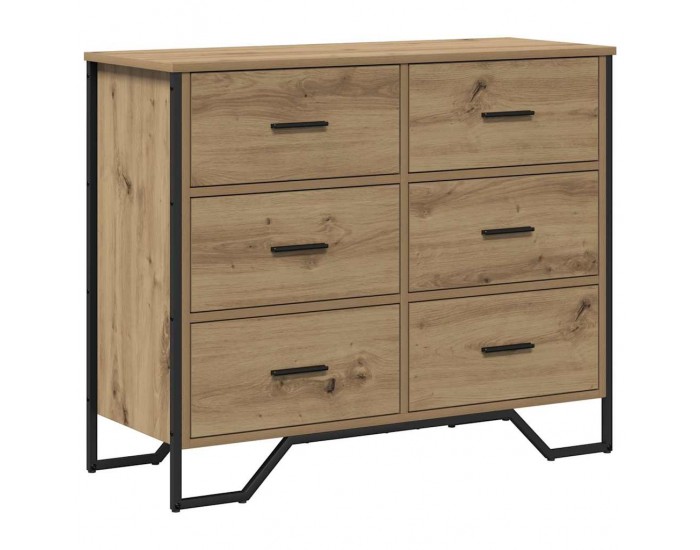 Sonata H Чекмедже Друг дъб артизан 91 x 35.5 x 74.5 см Инженерно дърво Sonata H Чекмедже Друг дъб артизан 91 x 35.5 x 74.5 см Инженерно дърво