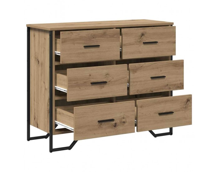 Sonata H Чекмедже Друг дъб артизан 91 x 35.5 x 74.5 см Инженерно дърво Sonata H Чекмедже Друг дъб артизан 91 x 35.5 x 74.5 см Инженерно дърво