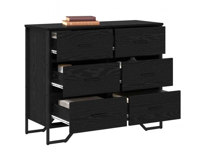 Sonata H Чекмедже Друг Черен дъб 91 x 35.5 x 74.5 см Инженерно дърво Sonata H Чекмедже Друг Черен дъб 91 x 35.5 x 74.5 см Инженерно дърво