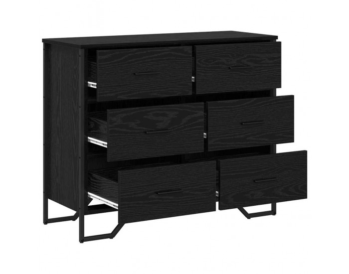 Sonata H Чекмедже Друг Черен дъб 91 x 35.5 x 74.5 см Инженерно дърво Sonata H Чекмедже Друг Черен дъб 91 x 35.5 x 74.5 см Инженерно дърво