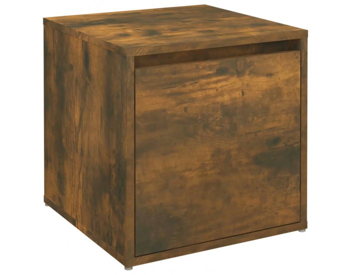 Sonata H Кутия с чекмедже, опушен дъб, 40,5x40x40 см, инженерно дърво Sonata H Кутия с чекмедже, опушен дъб, 40,5x40x40 см, инженерно дърво