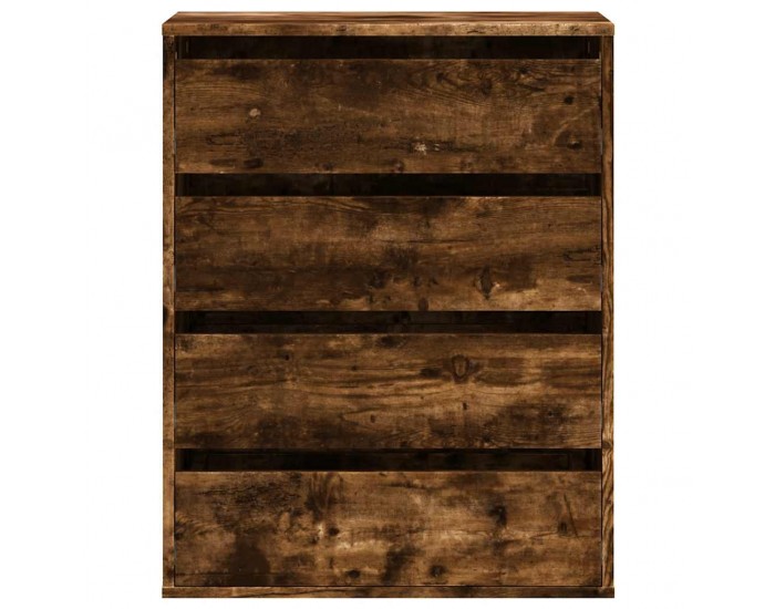 Sonata H Ъглов скрин с чекмеджета опушен дъб 60x41x76см, инженерно дърво