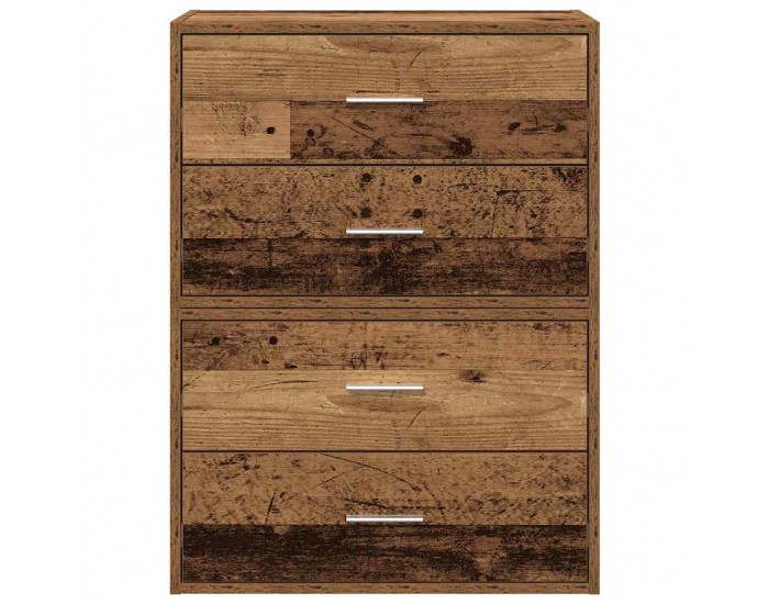 Sonata H Шкафове с 2 чекмеджета 2 бр 60x31x40 см инженерно дърво