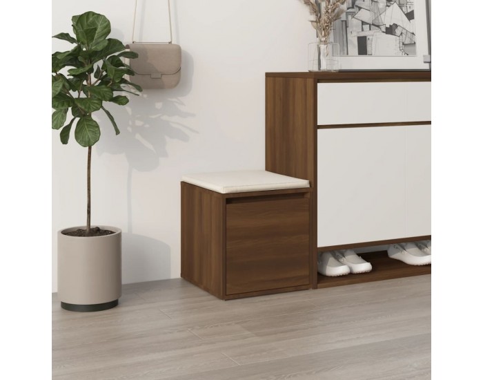 Sonata H Кутия с чекмедже, кафяв дъб, 40,5x40x40 см, инженерно дърво Sonata H Кутия с чекмедже, кафяв дъб, 40,5x40x40 см, инженерно дърво