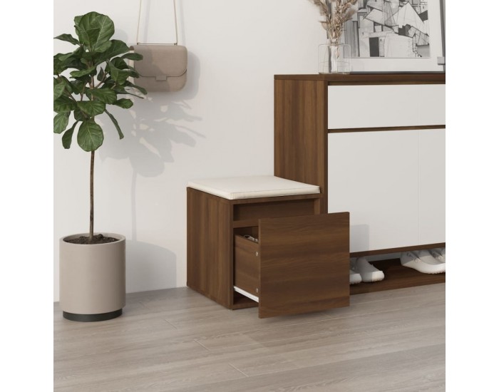Sonata H Кутия с чекмедже, кафяв дъб, 40,5x40x40 см, инженерно дърво Sonata H Кутия с чекмедже, кафяв дъб, 40,5x40x40 см, инженерно дърво