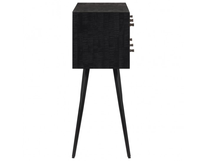 Sonata H Конзолна маса с чекмеджета 116x30x76 см регенериран тик масив