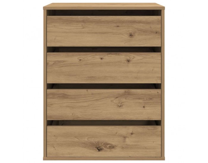 Sonata H Ъглов скрин с чекмеджета дъб артизан 60x41x76см инженерно дърво