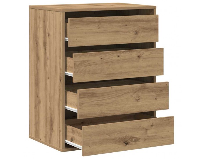 Sonata H Ъглов скрин с чекмеджета дъб артизан 60x41x76см инженерно дърво
