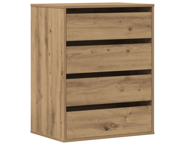 Sonata H Ъглов скрин с чекмеджета дъб артизан 60x41x76см инженерно дърво