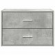 Sonata H Шкаф с 2 чекмеджета бетонно сив 60x31x40 см инженерно дърво Sonata H Шкаф с 2 чекмеджета бетонно сив 60x31x40 см инженерно дърво