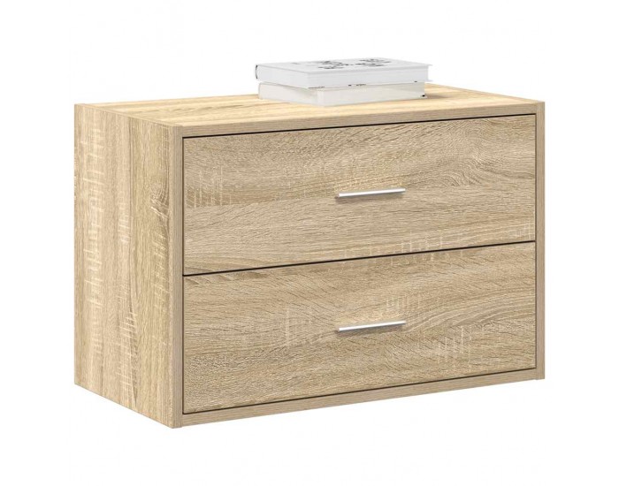 Sonata H Шкаф с 2 чекмеджета дъб сонома 60x31x40 см инженерно дърво Sonata H Шкаф с 2 чекмеджета дъб сонома 60x31x40 см инженерно дърво