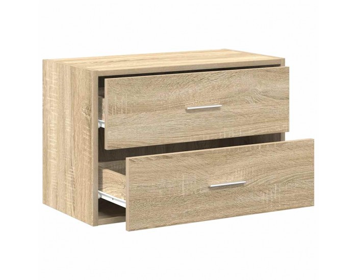 Sonata H Шкаф с 2 чекмеджета дъб сонома 60x31x40 см инженерно дърво Sonata H Шкаф с 2 чекмеджета дъб сонома 60x31x40 см инженерно дърво